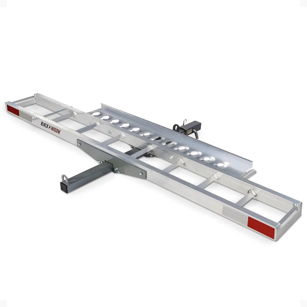 Motorcycle Bike Carrier W/Ramp for 2" Hitch, 400 Pound Capacity
