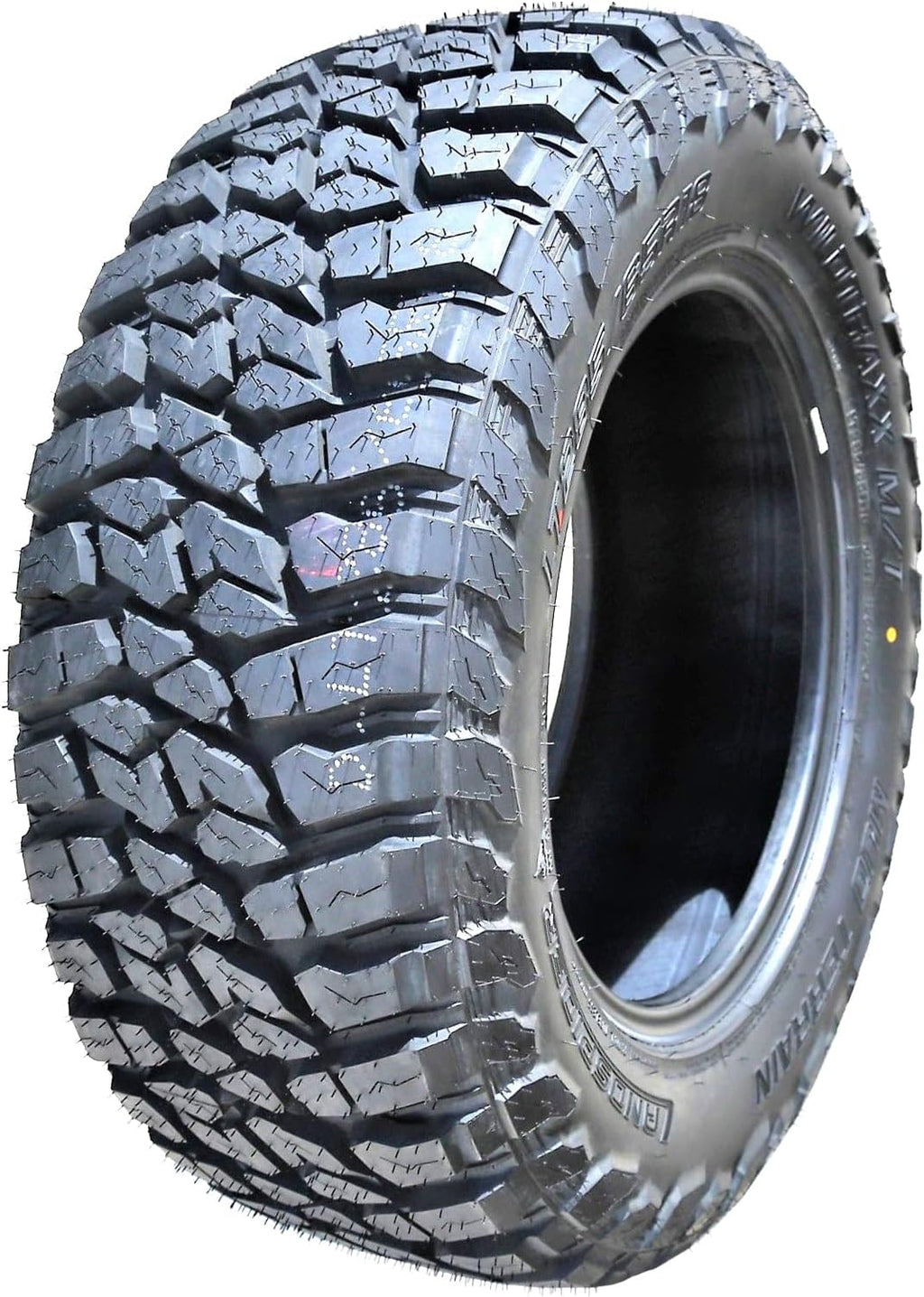 Set of 2 (TWO)  Wildtraxx M/T Mud Off-Road Light Truck Radial Tires-Lt285/65R18 285/65/18 285/65-18 125/122Q Load Range E LRE 10-Ply RBL Raised Black Letters