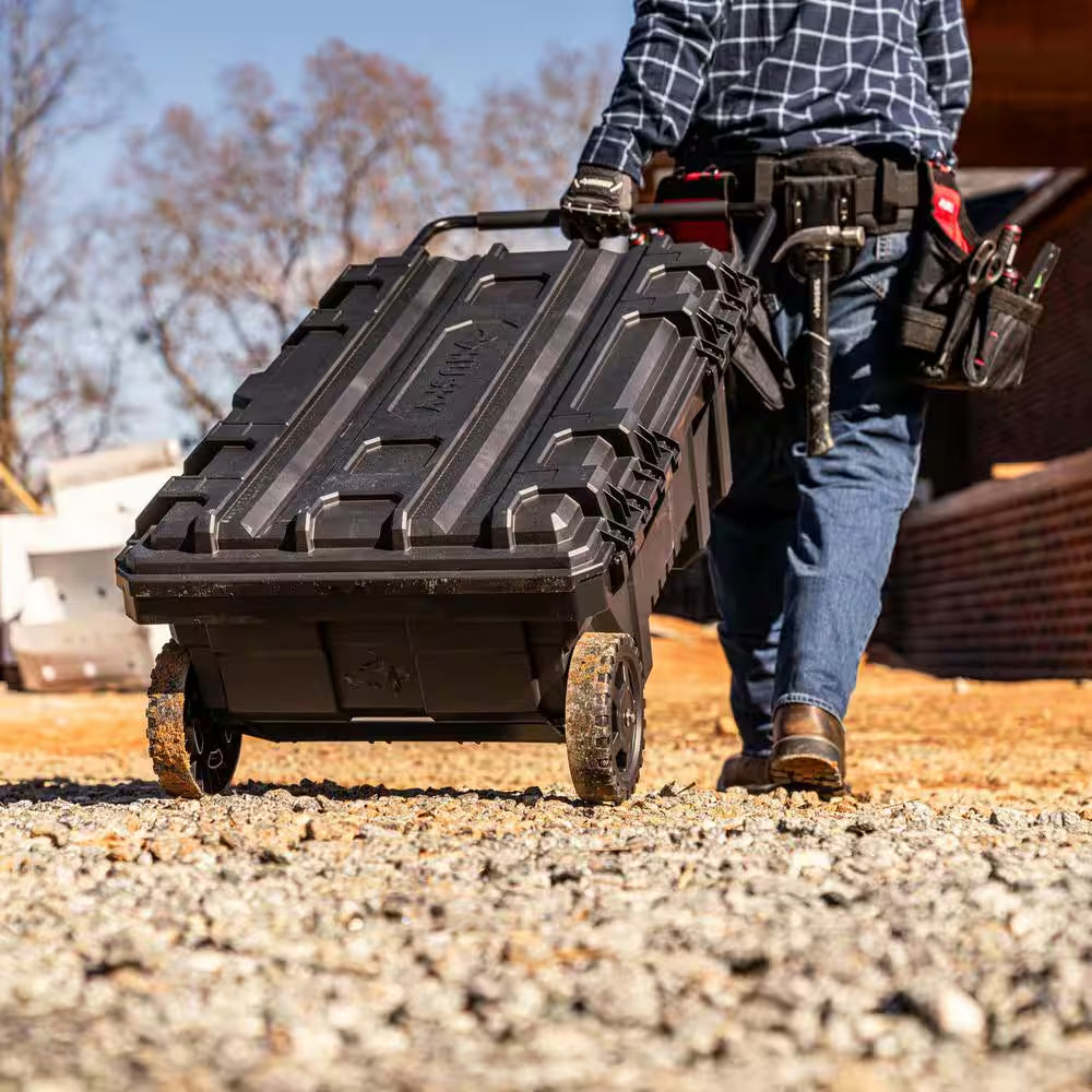 36.5 In. Black Heavy Duty Medium Rolling Toolbox with Keyed Lock