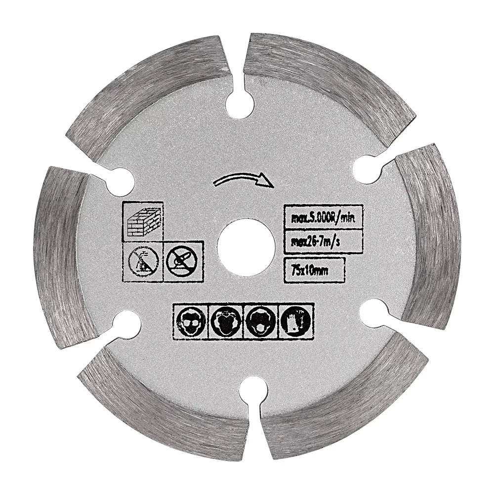 3 Inch Cutting Blade 75Mm Grinding Wheel Blade Angle Grinder Saw Blade for Cutting Tile Ceramic Concrete Marble