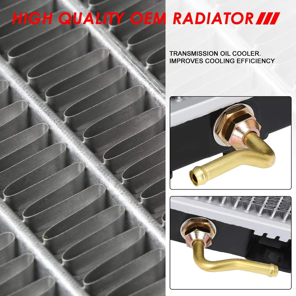 DPI 2617 Factory Style 1-Row Cooling Radiator Compatible with Mitsubishi Outland