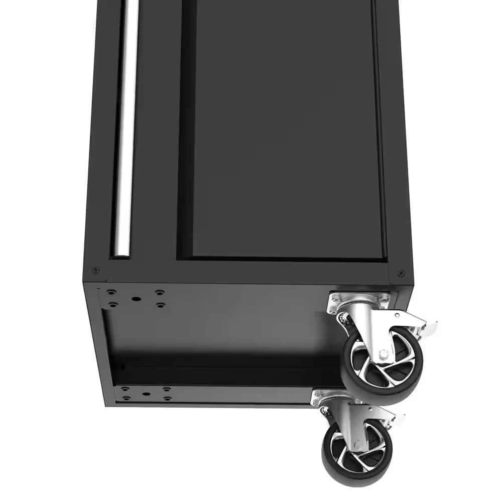 Modular 20 In. W Standard Duty 3-Shelf Black Side Tool Chest