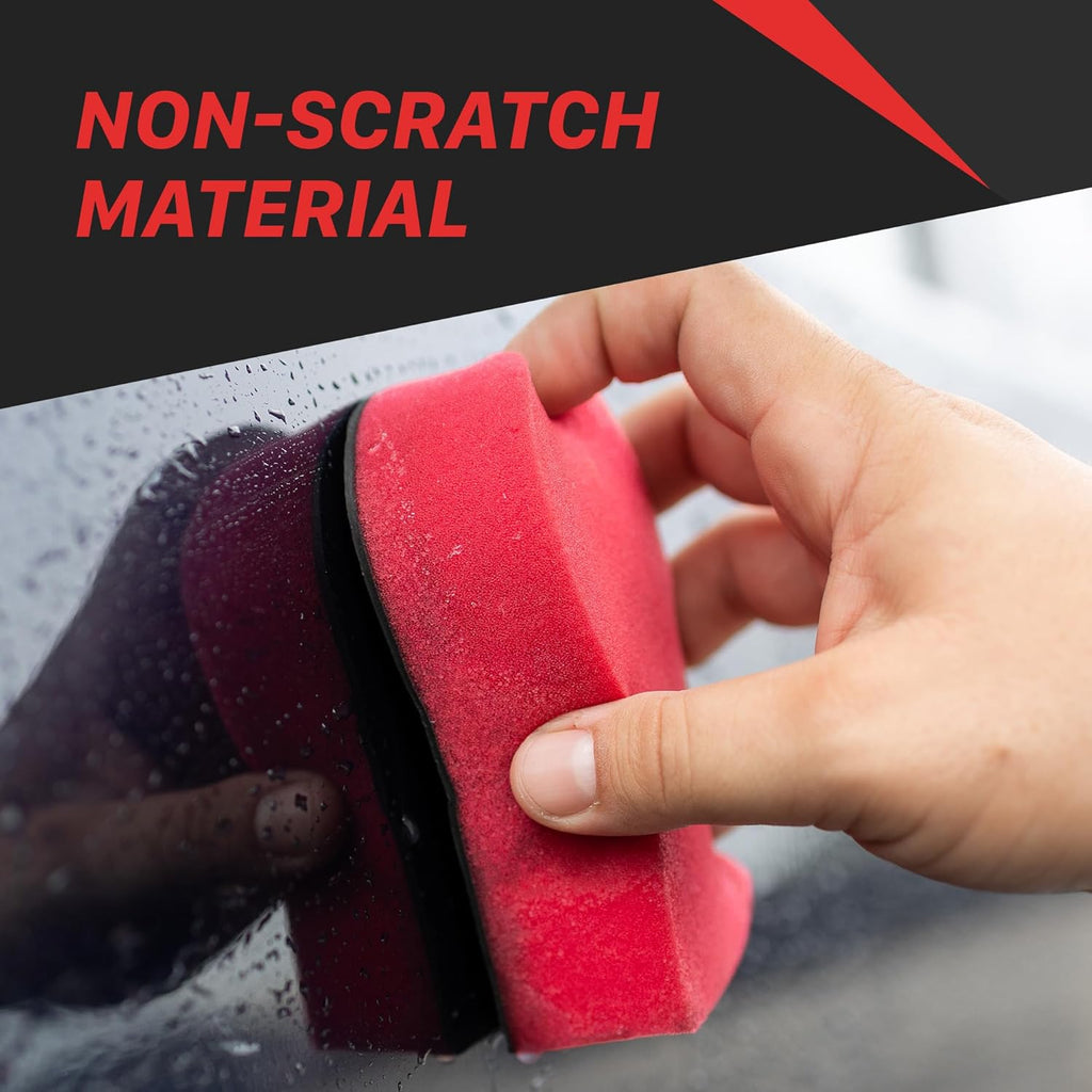 Professional Clay Sponge | Long-Lasting Car Detailing Clay Alternative Lasts up to 10X Longer than Traditional Clay Bars | Removes Paint Contaminants for Smooth, Clean Finish