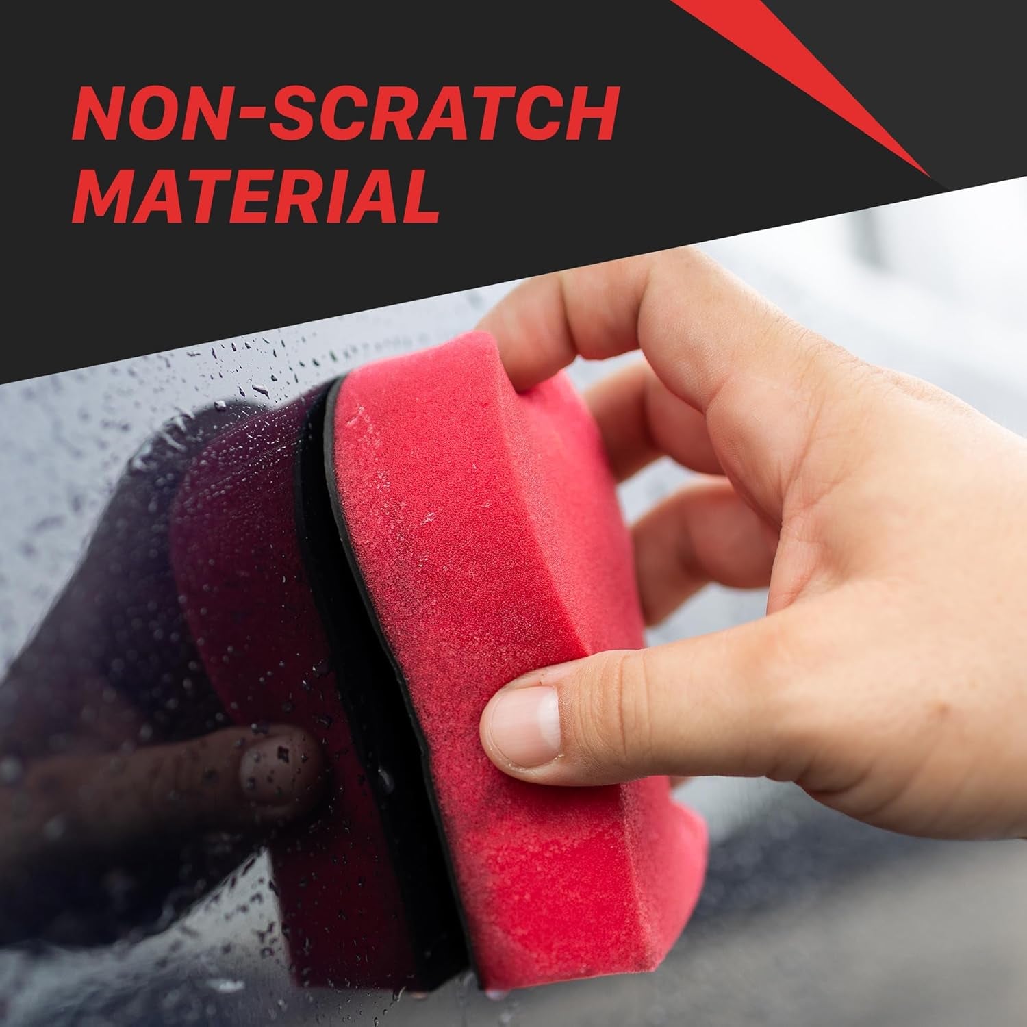 Professional Clay Sponge | Long-Lasting Car Detailing Clay Alternative Lasts up to 10X Longer than Traditional Clay Bars | Removes Paint Contaminants for Smooth, Clean Finish