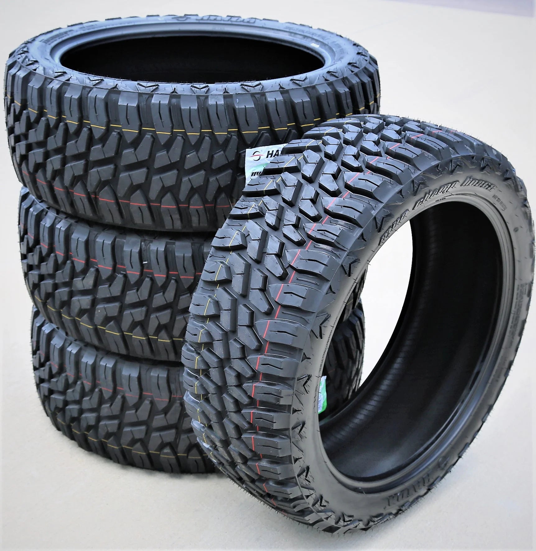 Set of 4  Mud Champ HD868 33X12.50R22 114Q E 10 Ply M/T Light Truck Tires