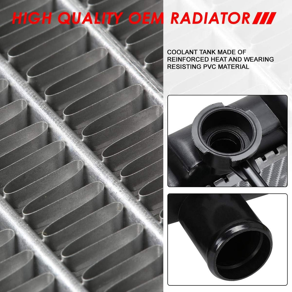 DPI 2617 Factory Style 1-Row Cooling Radiator Compatible with Mitsubishi Outland