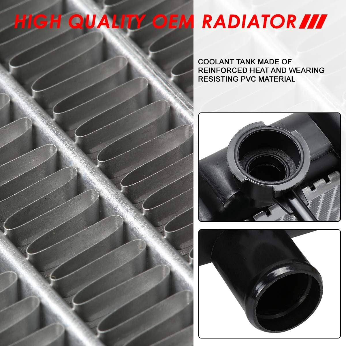 DPI 2617 Factory Style 1-Row Cooling Radiator Compatible with Mitsubishi Outland