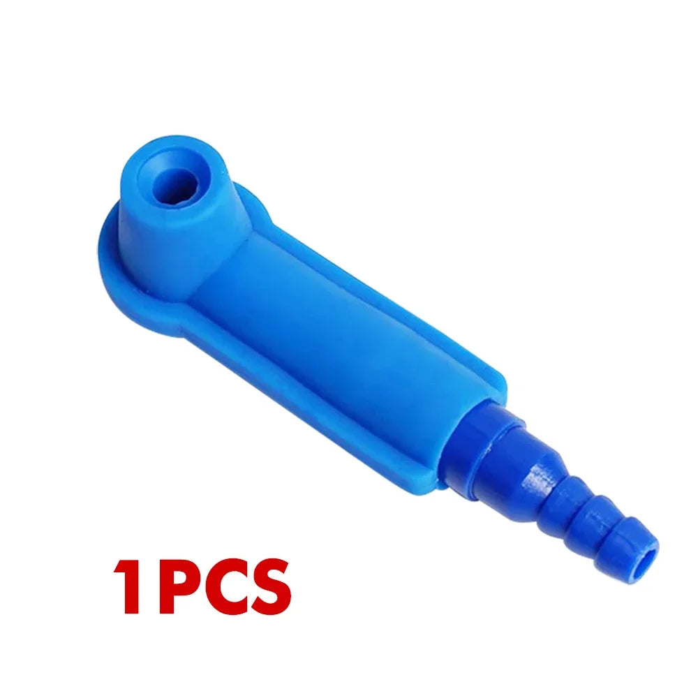 Car Brake Fluid Oil Exchange Pump with 120Cm Oil Pumping Hose Empty Drained Oil Bleeder Auto Brake Oilling Connector Filling