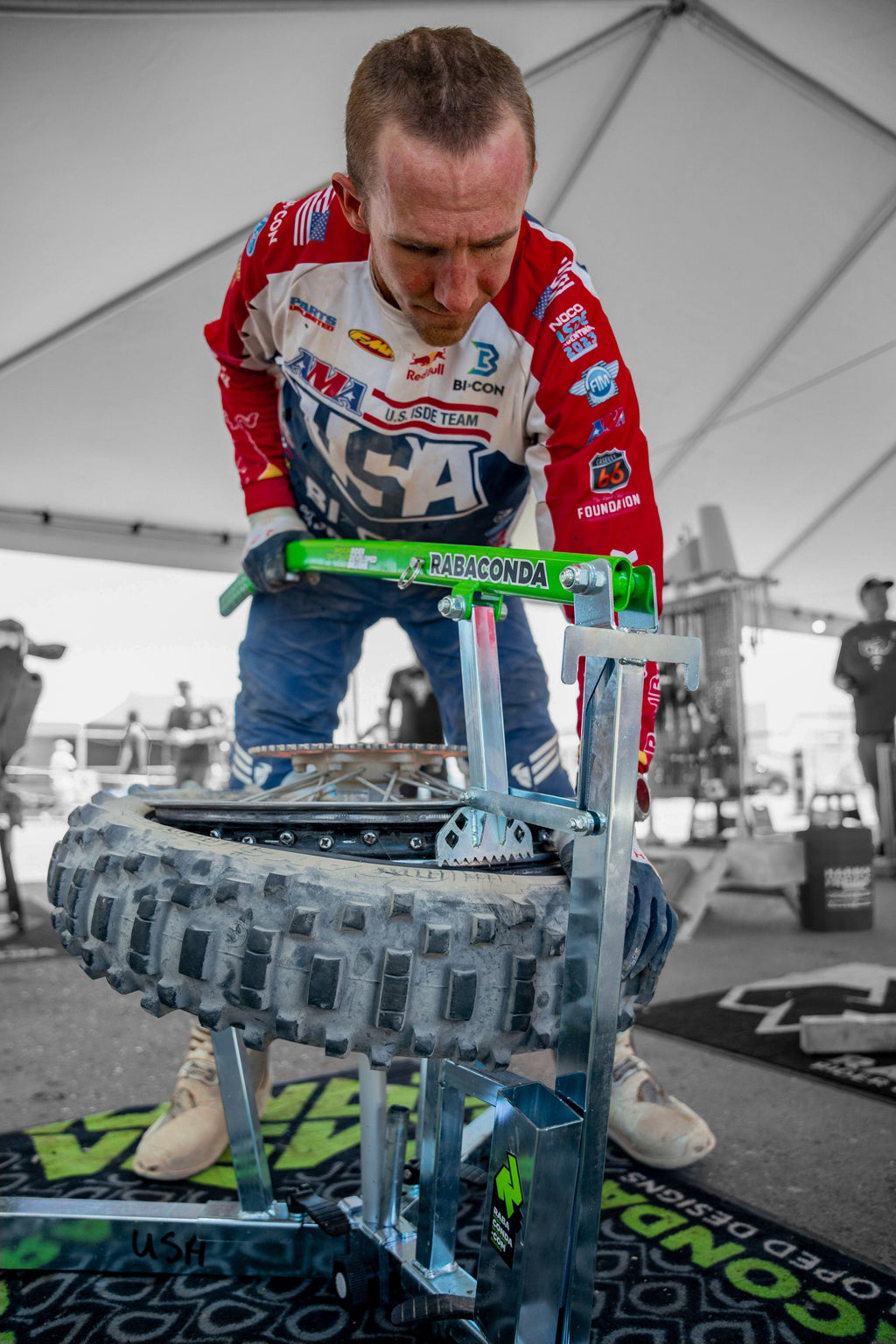 Dirt Bike Tire Changer