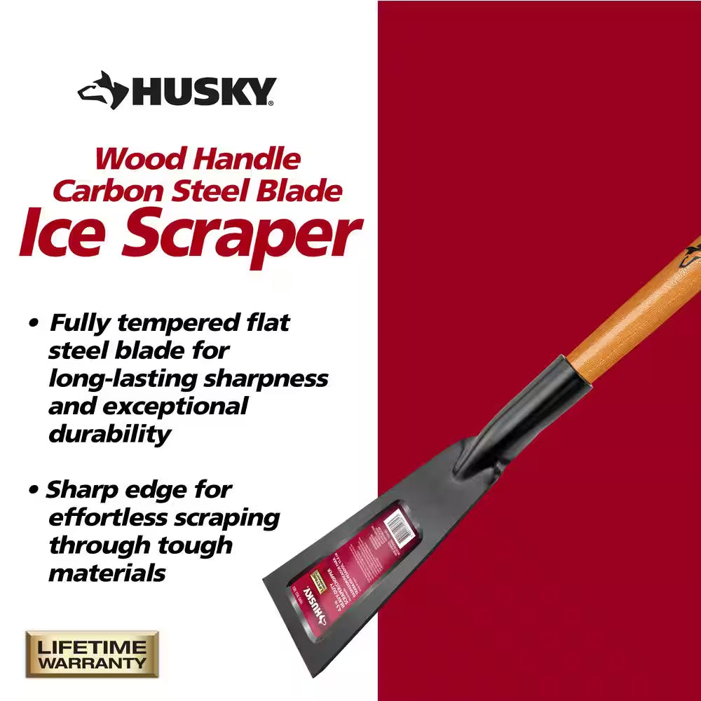 51 In. Carbon Steel Blade Ice Scraper
