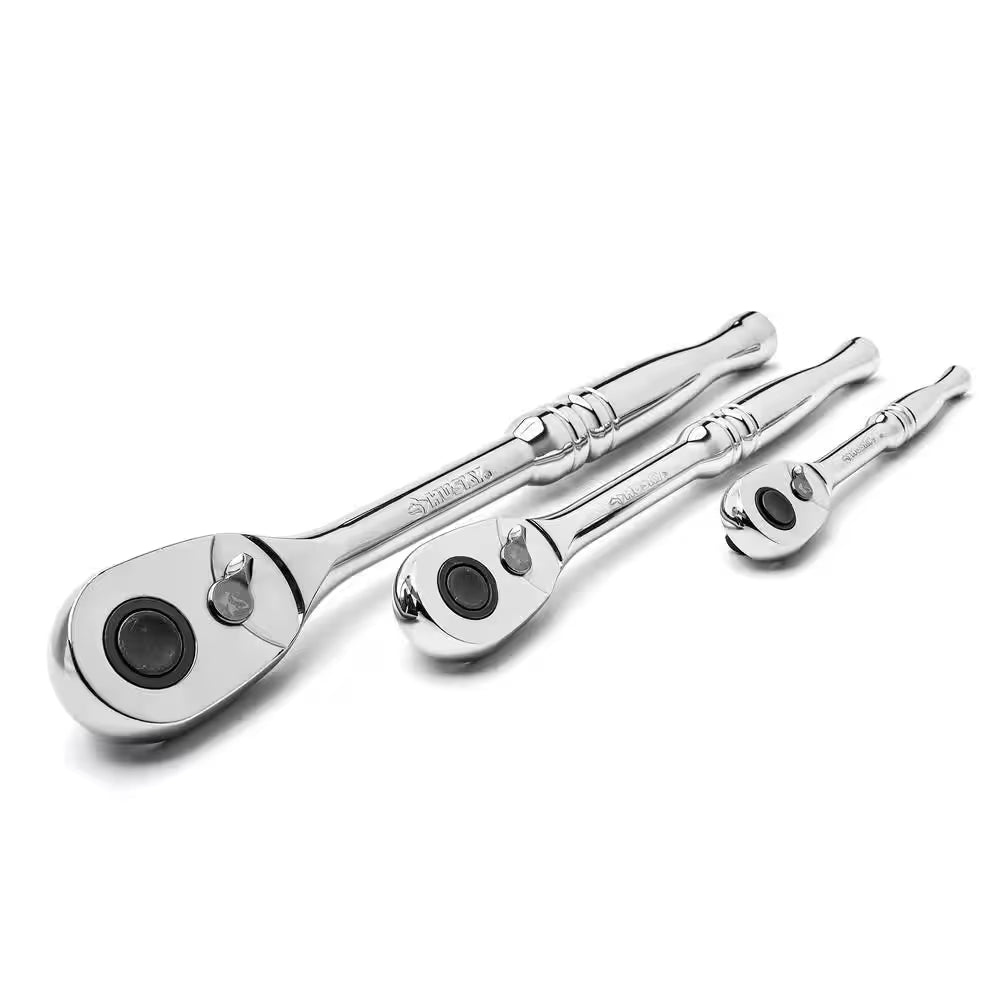 1/4 In., 3/8 In., and 1/2 In. Drive Sae/Metric, Shallow and Deep, Mechanics Tools Set (505-Piece)