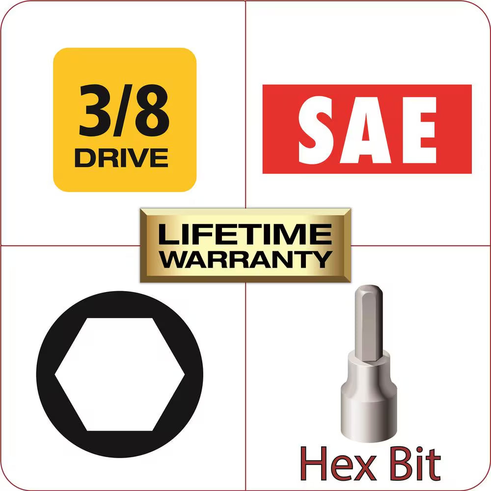 3/8 In. Drive 5/32 In. Hex Bit Socket