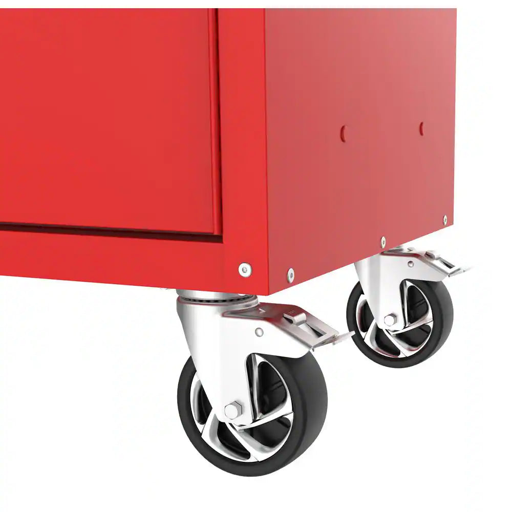 Modular 20 In. W X 20 In. D Standard Duty 3-Shelf Red Rolling Side Tool Chest