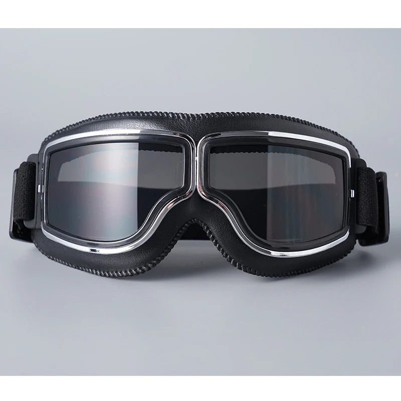 Vintage Royal Rider Helmet Off-Road Windshield Goggles