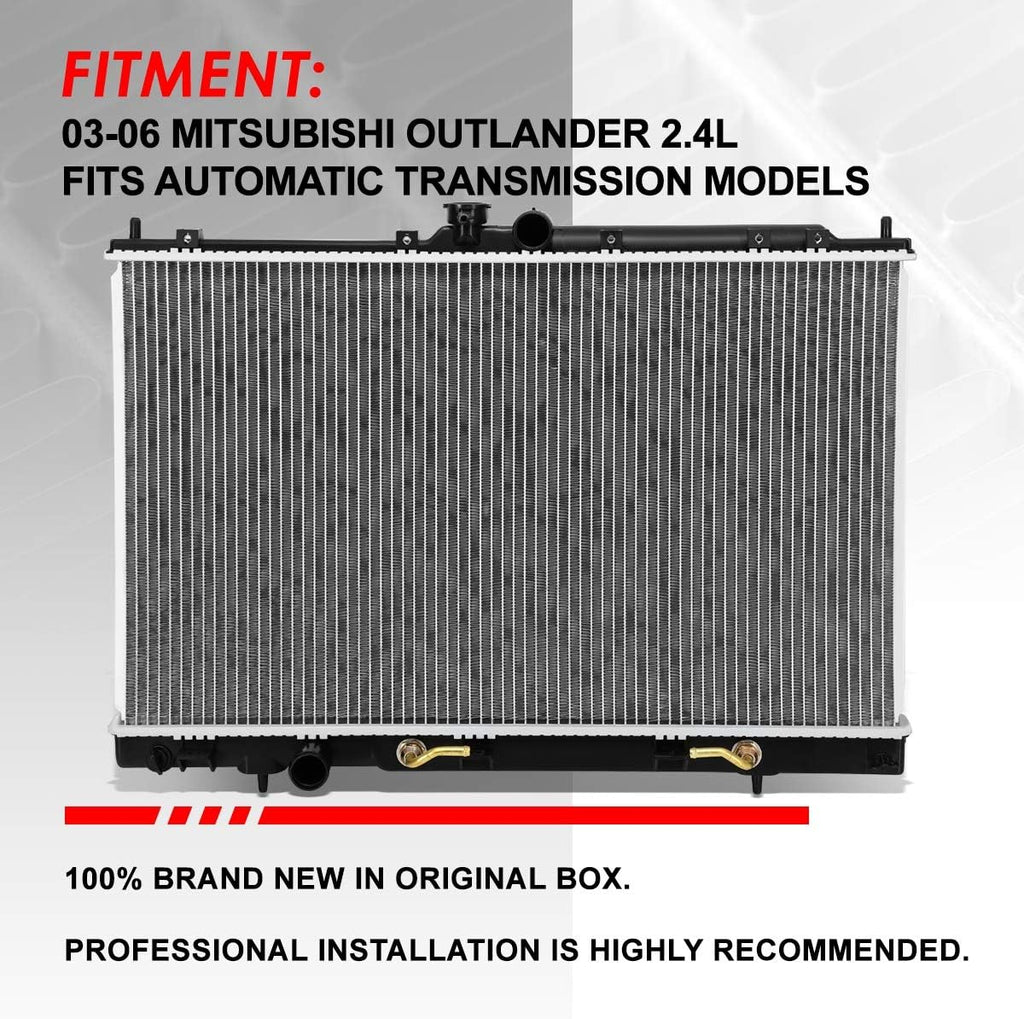 DPI 2617 Factory Style 1-Row Cooling Radiator Compatible with Mitsubishi Outland