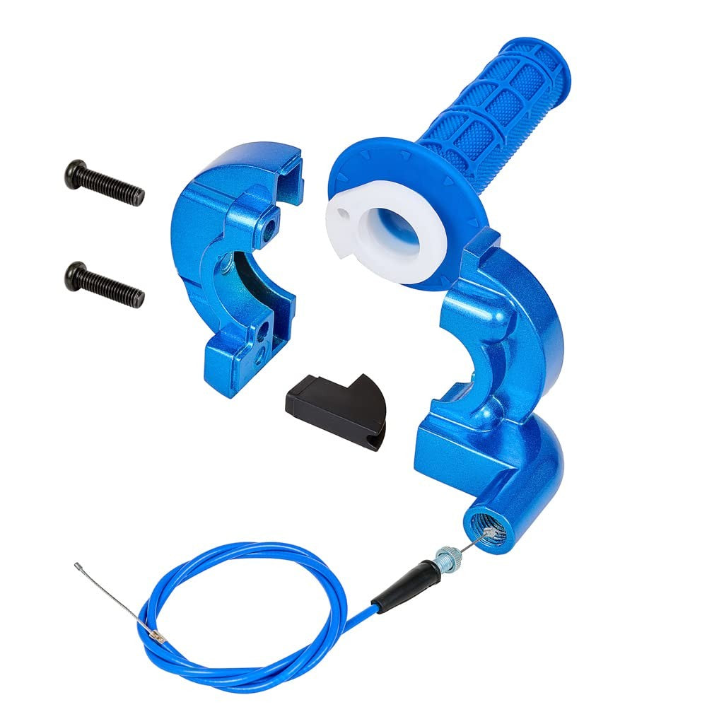 PUCKY New 7/8" 22Mm Twist Throttle Accelerator Handle Grips and Cable Set Wit...