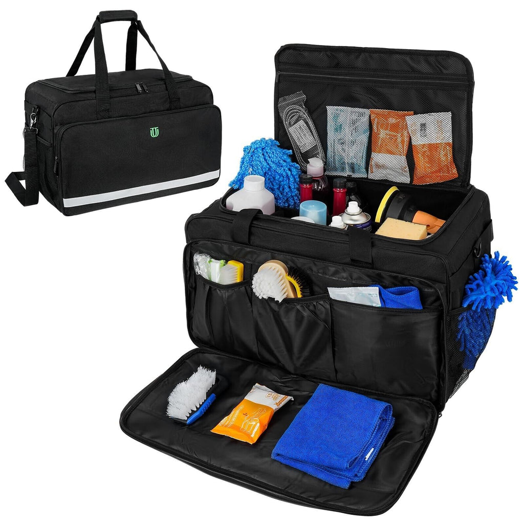 Large Car Detailing Bag, Cleaning Caddy for Auto Detailing Supplies, Car Clea...