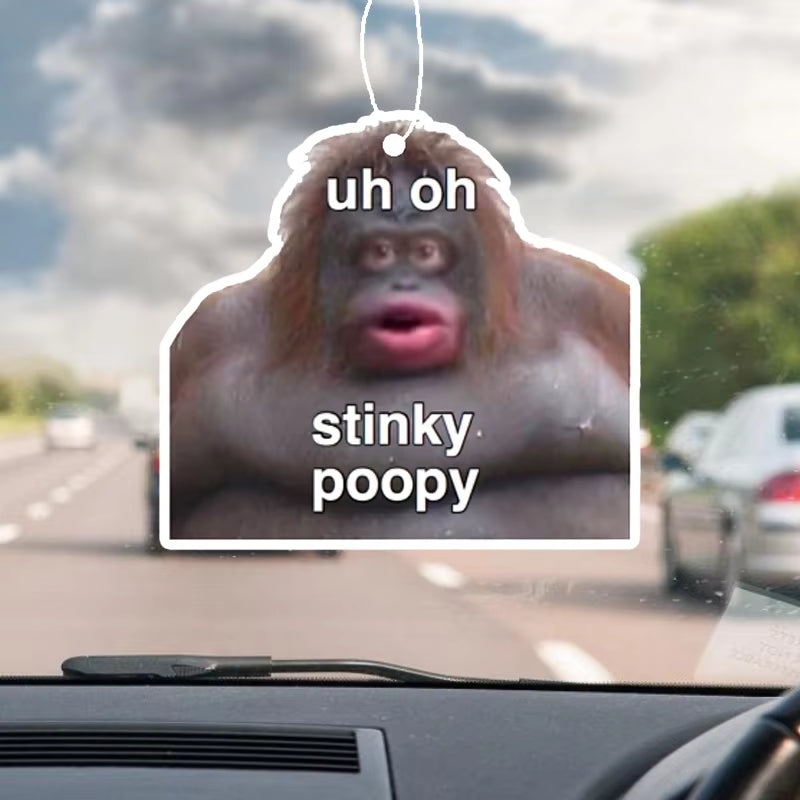 1Pc Fun Car Aromatherapy Car Fragrance Perfume Car Air Freshener Mirror Car Interior Accessories Pendant Outlet Perfume