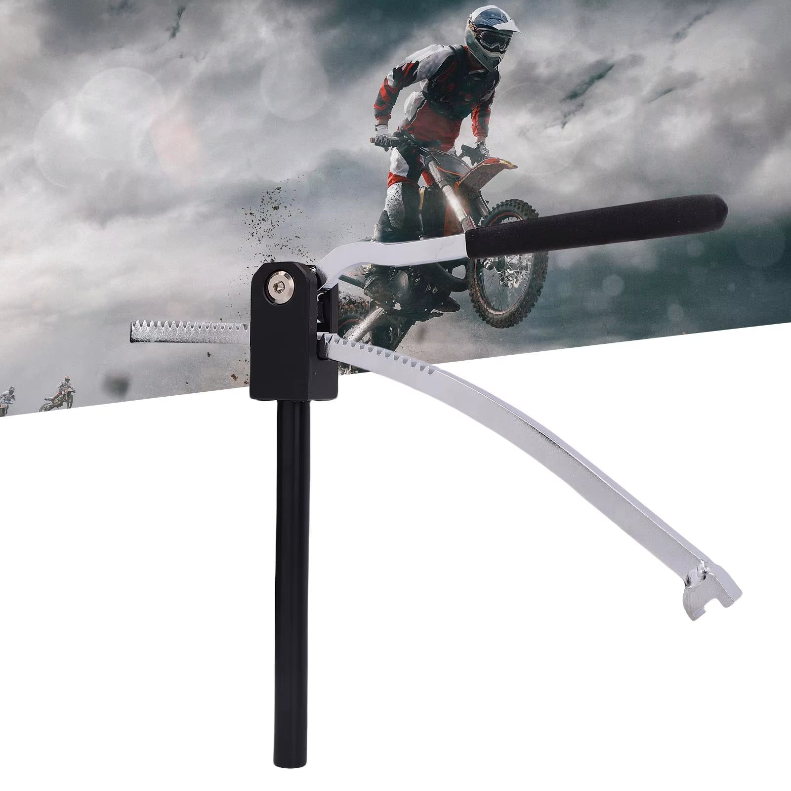 Dirt Bike Tire Changing Tool Kit Time Saving Foldable Dirt Bike Tyre Changer for 16 to 21 Inches Wheels for Motorcross Enduro