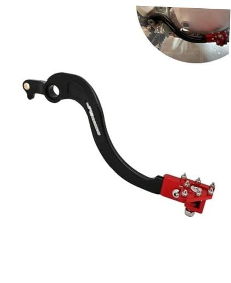 Dirt Bike Rear Brake Foot Pedal,Cnc Motorcycle Foot Lever for CRF250R 2004 Red
