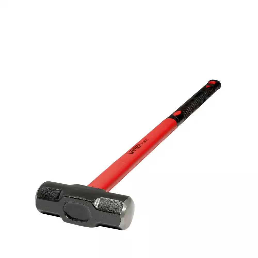 6 Lbs. Steel Octagonal Sledge Hammer with Fiber Glass Handle