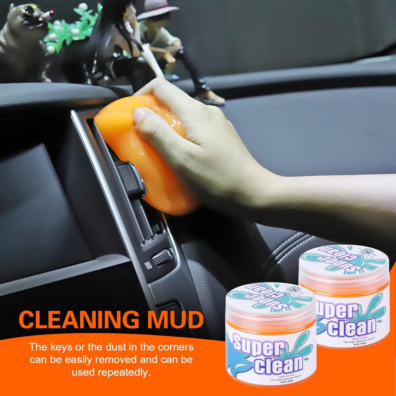 21Pcs Car Detailing Brush Set, Car Detailing Kit, Car Detailing Brushes, Car Cleaning Kit, Car Windshield Cleaning Tool, Professional Car Care Kit - Car Wash Brush Kit for Interior Exterior Wheels