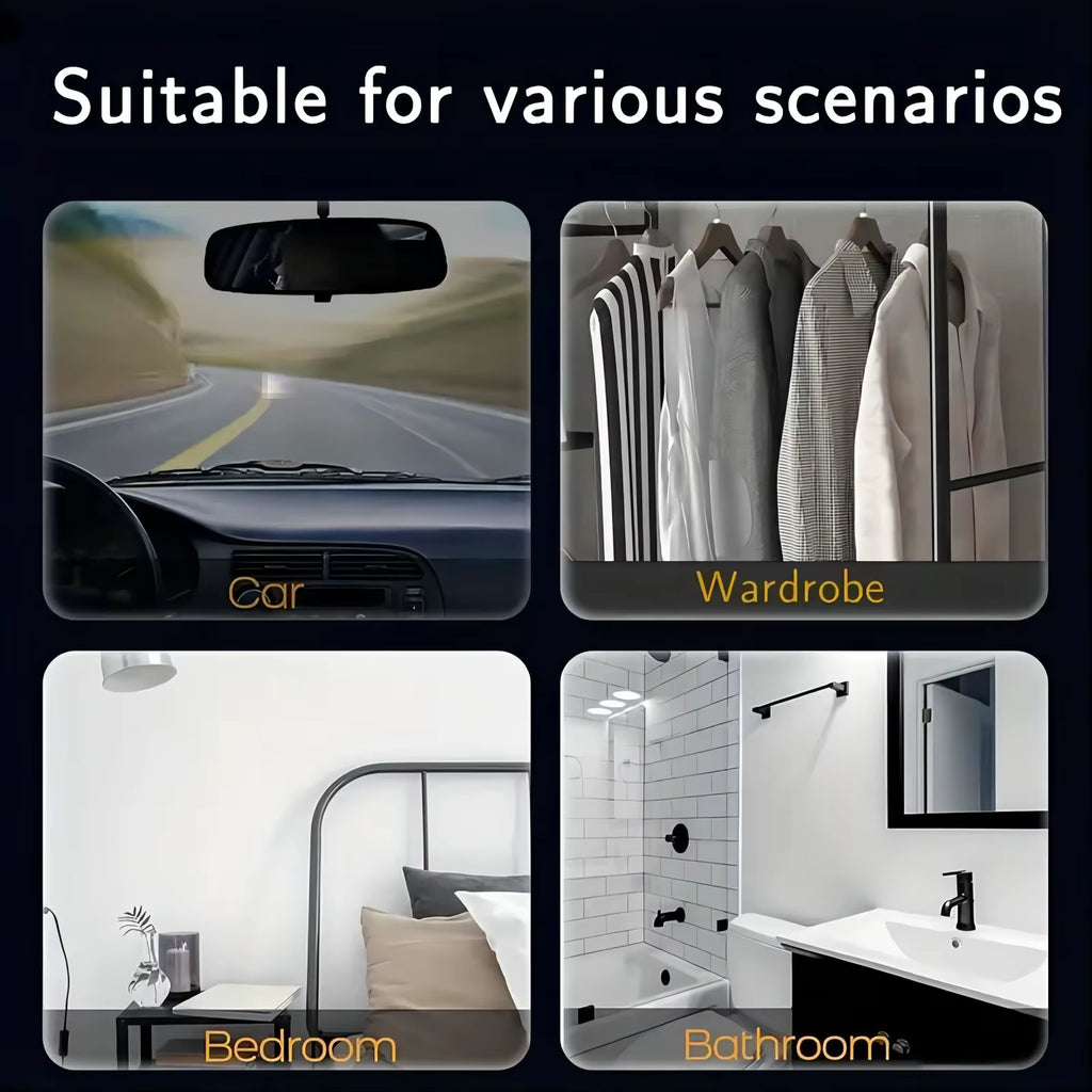 1/3Pcs Fun Car Aromatherapy Car Fragrance Perfume Car Air Freshener Mirror Car Interior Accessories Pendant Outlet Perfume