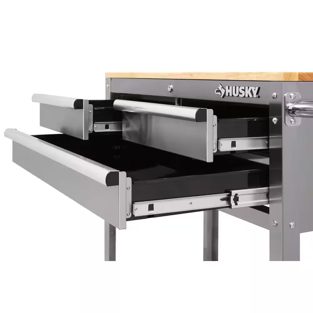 Tool Storage 36 In. W Stainless Steel Utility Cart