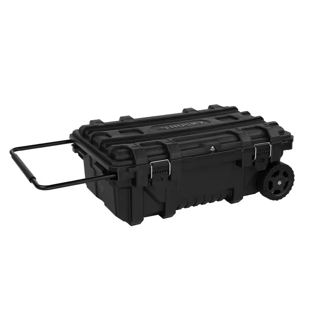 36.5 In. Black Heavy Duty Medium Rolling Toolbox with Keyed Lock