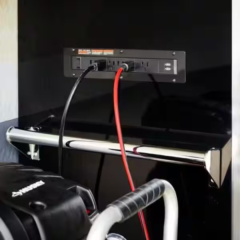 28 In. W X 25 In. D Professional Duty Side Tool Chest Locker with Casters in Black