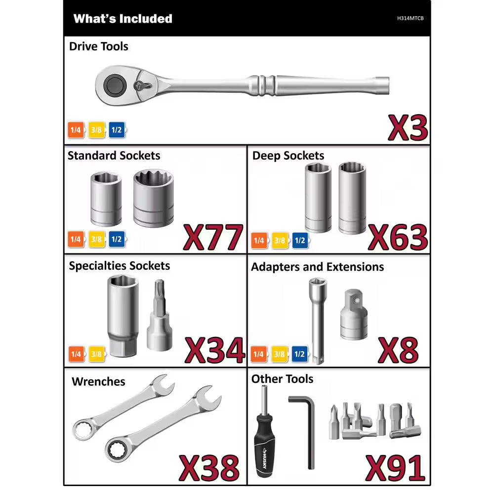 Mechanics Tool Set (314-Piece)
