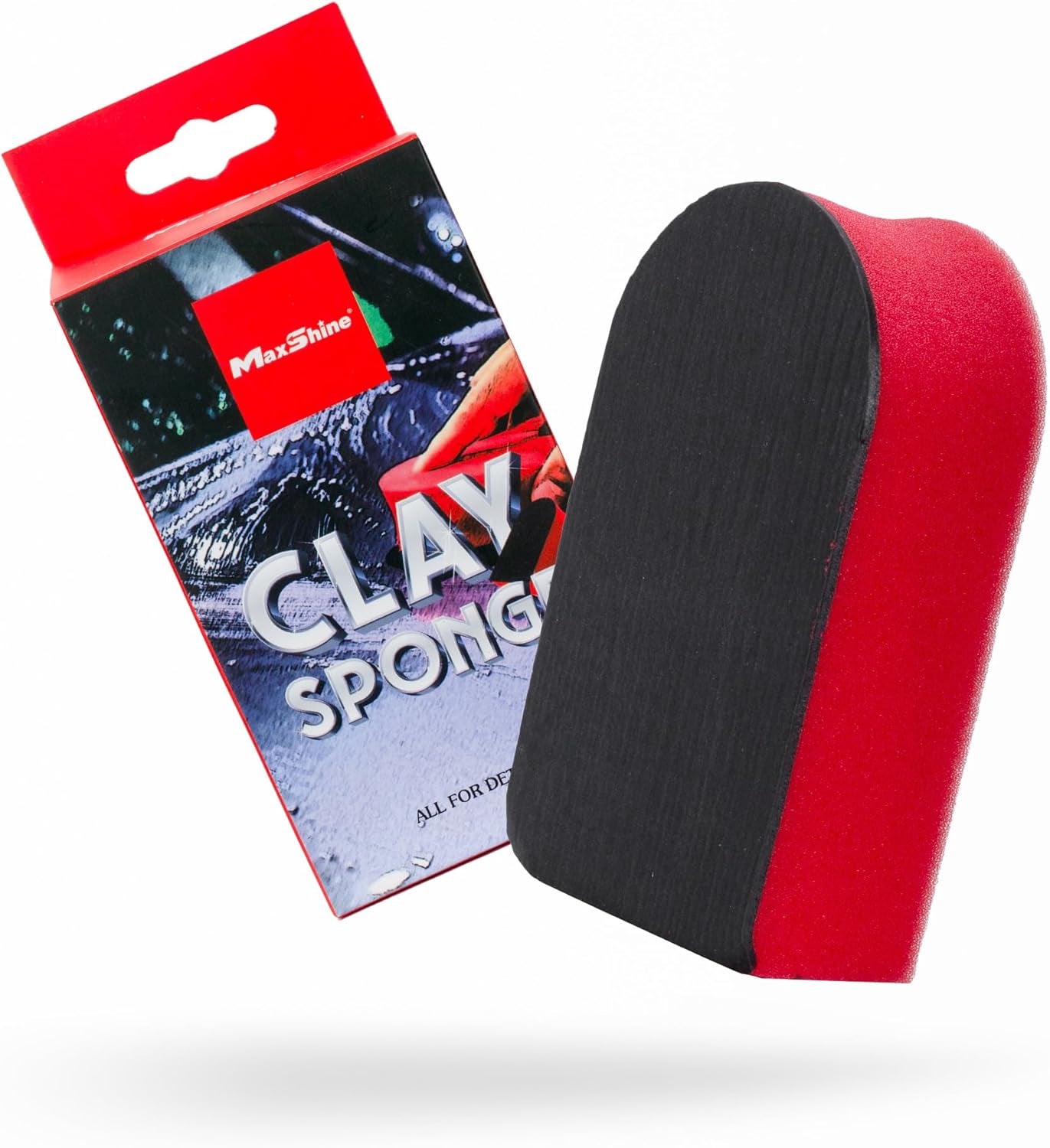 Professional Clay Sponge | Long-Lasting Car Detailing Clay Alternative Lasts up to 10X Longer than Traditional Clay Bars | Removes Paint Contaminants for Smooth, Clean Finish