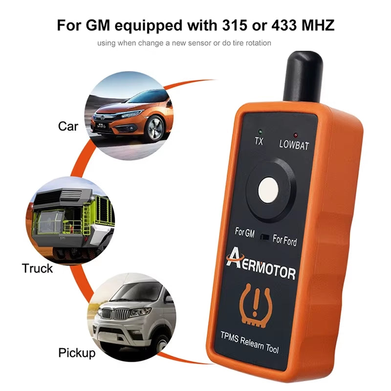 Universal Car Tire Pressure Monitor EL50448 2IN1 for G-M/Ope EL50449 for Ford/Lincoln Auto Sensor EL-50448 TPMS OEC-T5 EL-50449