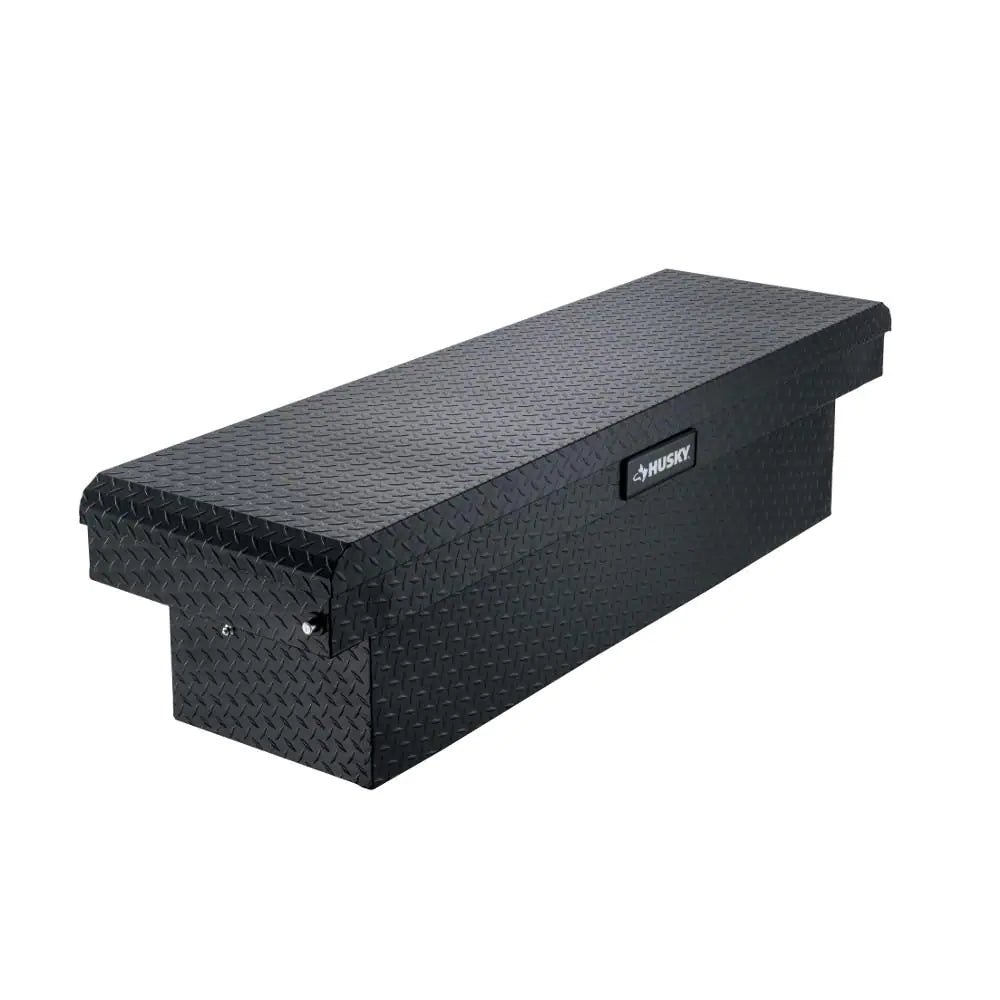 71.36 In. Matte Black Aluminum Full Size Crossbed Truck Tool Box