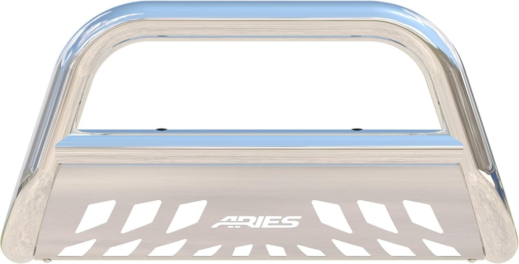 35-1003 2-1/2-Inch Polished Stainless Steel Bull Bar, Select Jeep Grand Cherokee