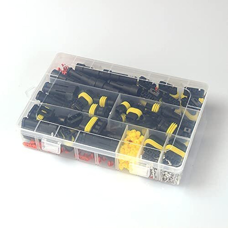 352Pcs Waterproof Car Electrical Connector Terminals Automotive Electrical Wi...