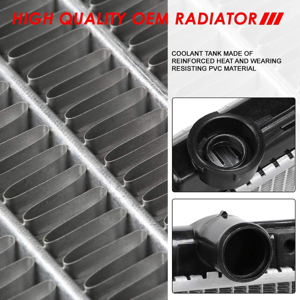 DPI 2300 Factory Style 1-Row Cooling Radiator Compatible with Mitsubishi Galant