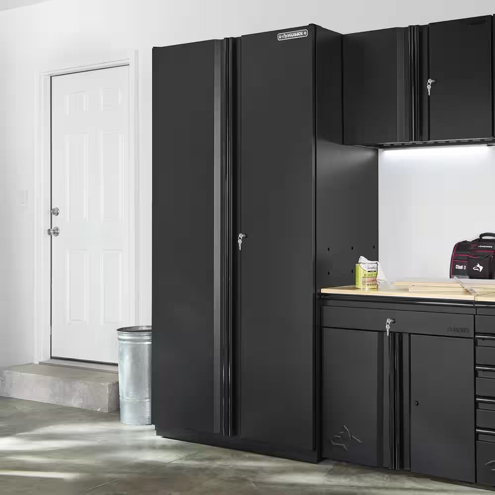 Extra Wide Heavy Duty 20-Gauge Steel Freestanding Garage Cabinet