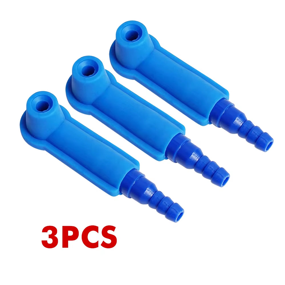 Car Brake Fluid Oil Exchange Pump with 120Cm Oil Pumping Hose Empty Drained Oil Bleeder Auto Brake Oilling Connector Filling