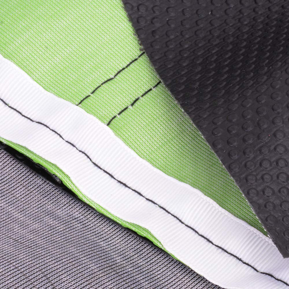 JFG RACING Dirt Bike Seat Cover,Green/Bl