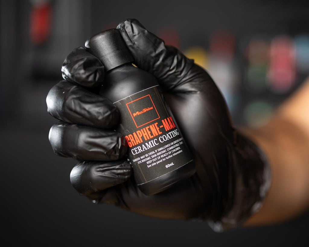 Graphene-Max Ceramic Coating 60Ml | Universal Advanced Graphene & Ceramic Formula | Hydrophobic Car Coating with 9-Year Durability | High Gloss Finish & Professional Paint Protection