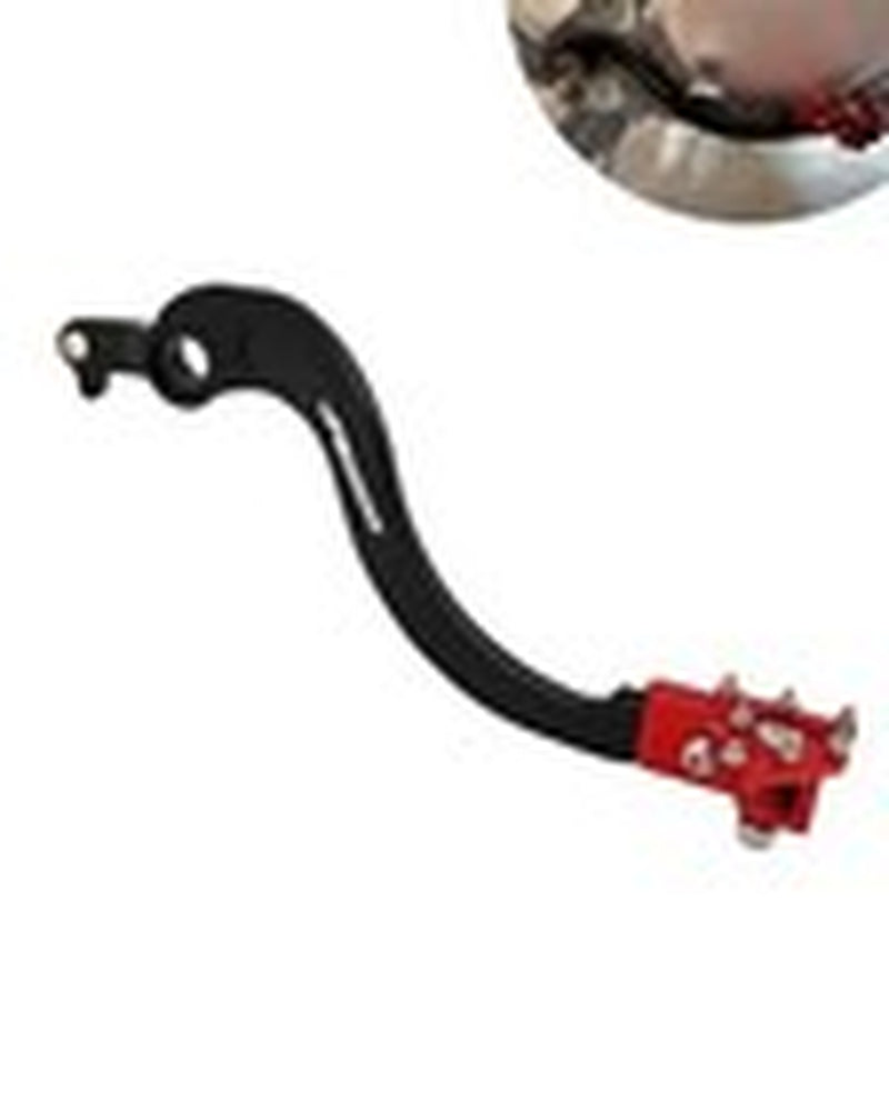 Dirt Bike Rear Brake Foot Pedal,Cnc Motorcycle Foot Lever for CRF250R 2004 Red