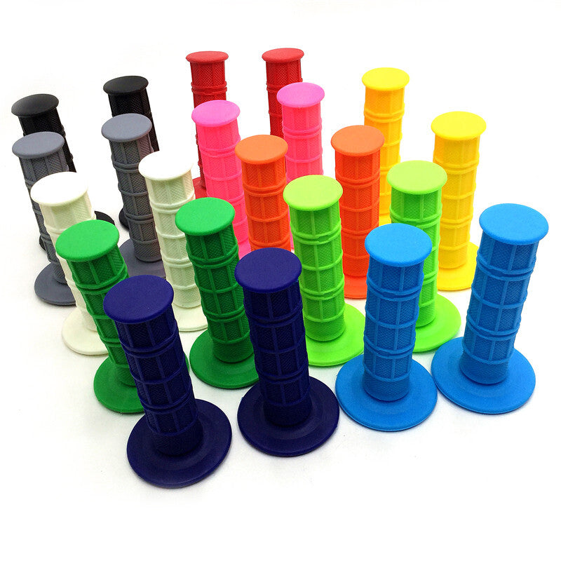 Universal Waffle Motorcycle Dirt Bike Pit Grips 7/8" 22Mm Handlebar