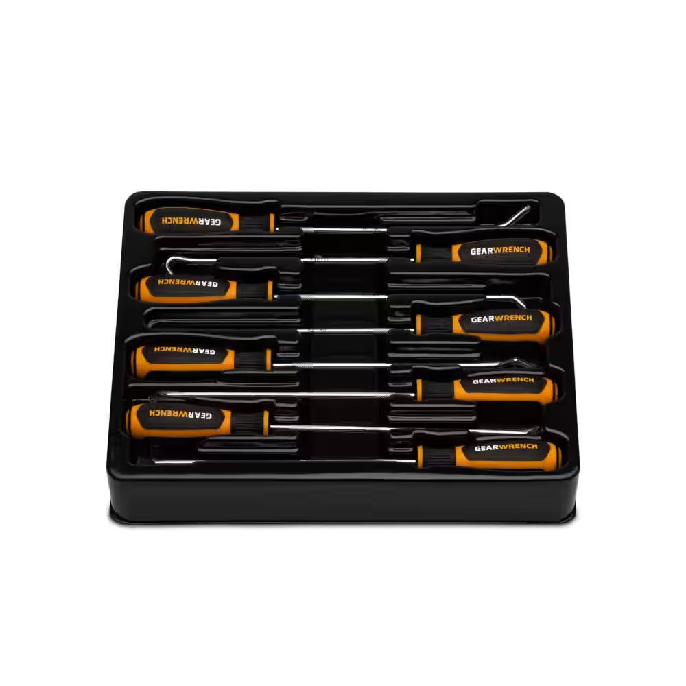 9 In. Long Hook & Pick Variety Set (8-Piece)