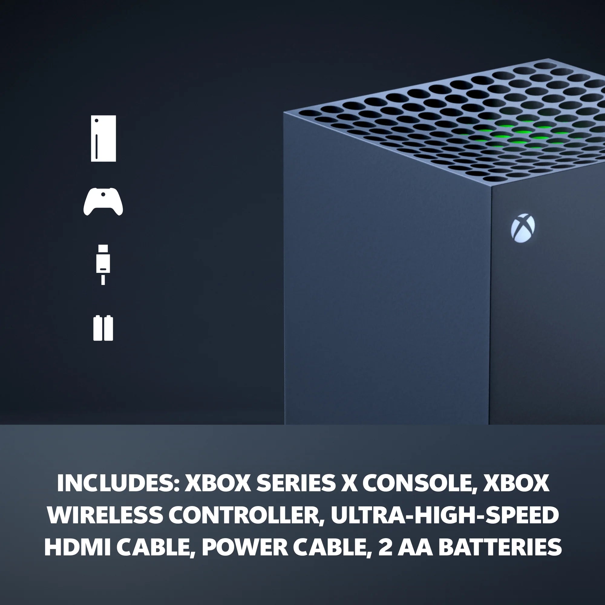 Series X - Gaming Console - 1TB SSD - Includes  Wireless Controller - 4K Gaming - 120FPS - Carbon Black - with Disk