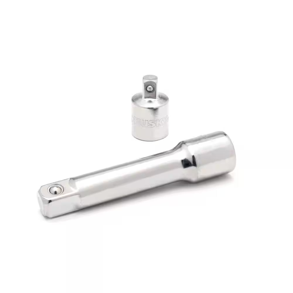 1/4 In., 3/8 In. and 1/2 In. Drive SAE and MM Extension and Adapter Set (11-Piece)