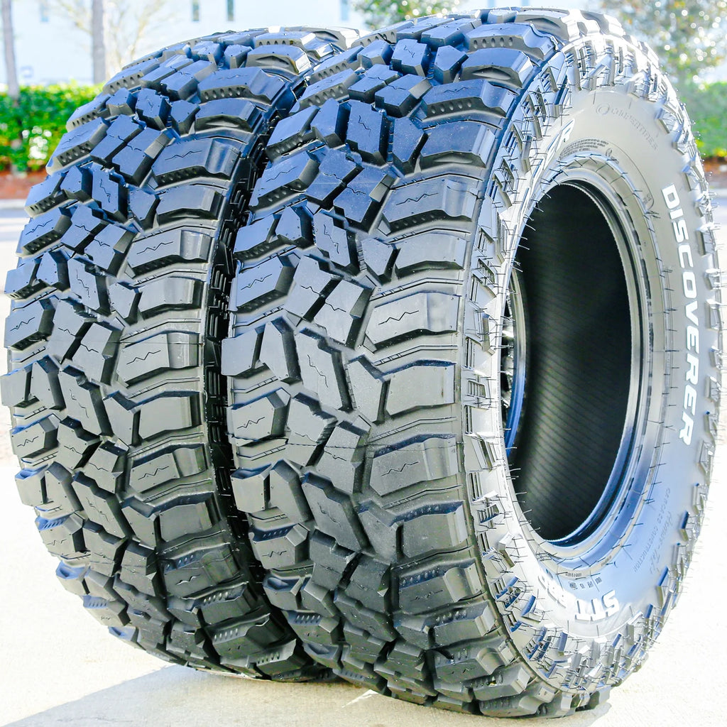 Set of 4 (FOUR)  Discoverer STT Pro LT 265/70R17 Load E (10 Ply) (RWL) MT M/T Mud Tires Fits: 2017 Chevrolet Silverado 1500 WT, 2014-15 Chevrolet Silverado 1500 WT