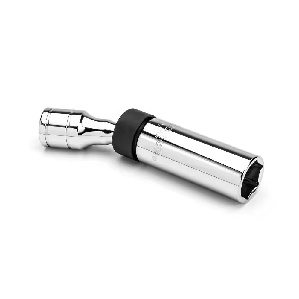 3/8 In. Drive 6-Point Magnetic Swivel Spark Plug Socket Set (5-Piece)