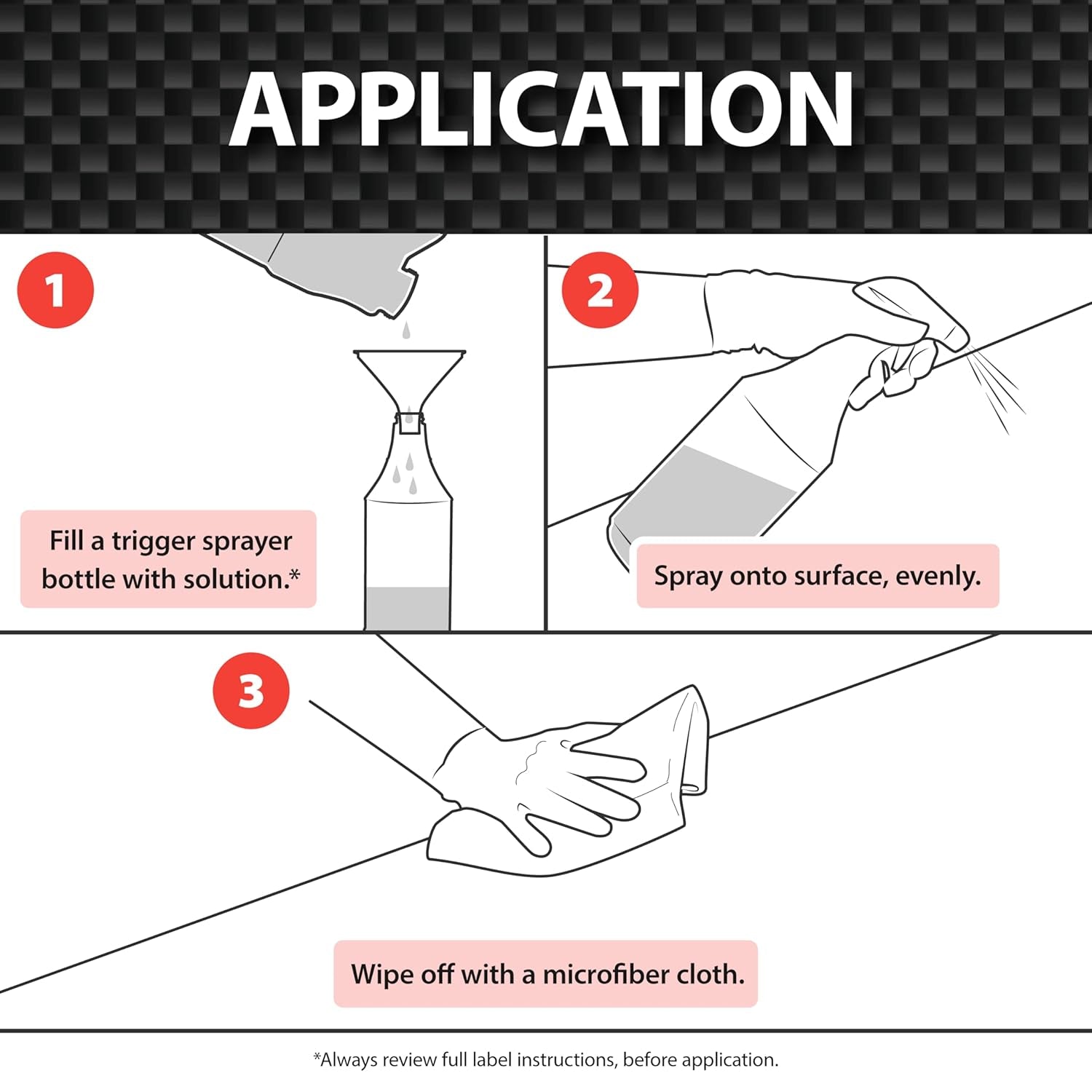 Surface Shine Instant Detail Spray - Removes Light Surface Contaminants/Lubricant for Overspray Clays / 1 Gallon (192901)